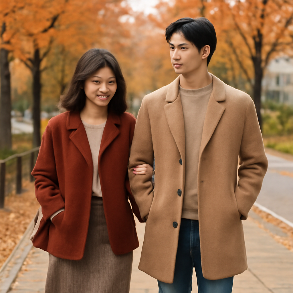 가을데이트룩 대표 이미지